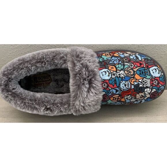 SKECHERS WOMEN SZ 8 BOBS TOO COZY POOCH PARADE 33351/GYMT SLIPPERS NIB - Picture 15 of 15